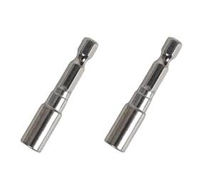 Zhuluck 716842241050 2pcs Silver Steel Drum Tuning Key Drill Bit Tension