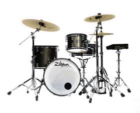 Zildjian 642388330845 Alchem-e Gold 4-pc Electronic Drum Kit - Used