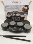 Ion Discover Drums Usb Tabletop Electronic Kit With Sticks - Tested Working. Fixed Price $20.14.