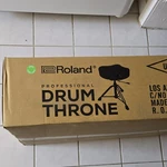 Roland Professional Drum Throne Rdt-sh-u For Set, Adjustable Seat. Fixed Price $185.00.