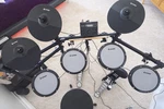 Donner DED-200 Max Electric Drum Set Dual Zone Mesh Pads With Throne Headphones. Fixed Price $475.00.