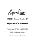 Akai MPC60II Midi Production Center Owners Instruction Manual. Fixed Price $22.24.