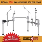 Roland Mds-stg V-drum Rack, New, Chrome, W/ Internal Cables For TD-50X. Fixed Price $899.99.