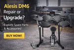 Alesis Electronic Drum Kit DM6 Spare Parts Snare Tom Cymbal Wires Arm Clamp Tube. Fixed Price $136.06.
