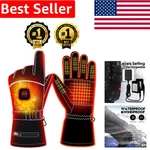 Electric Heated Gloves For & Women - Waterproof Touchscreen, 3 Levels. Fixed Price $155.52.