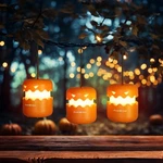 Everbrite 3PCS Led Halloween Lantern Collapsible Jack Pumpkins. Fixed Price $21.59.