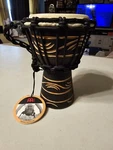 Nino Original African Style Rope-tuned Earth Rhythm Series Djembe Small. Fixed Price $40.00.