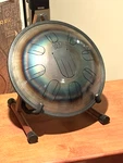 Nova Drum Early 14" Steel Tongue Celtic Minor Display Stand Ships Free. Fixed Price $325.00.