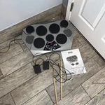 Pyle PTED06 Digital Panel Electronic Tabletop Drum Kit With 2 Kick Bass Pedals. Fixed Price $79.99.