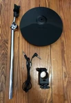 Alesis 10" Cymbal W/choke New W/21" Arm, Clamp & Cable Surge DM10 Drum Command. Fixed Price $61.95.