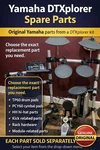 Yamaha DTX500 DTLK9 Spare Parts TP65 PCY65 HH65 KP65 Rack Module Cymbal Pad. Fixed Price $17.47.