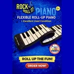 Rock And It Flexible Roll-up Piano Mukikim Things That Make You Smile New. Fixed Price $23.99.