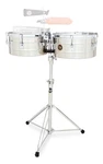 Latin Percussion LP256-S 13" And 14" Tito Puente Timbales Stainless Steel. Fixed Price $829.99.
