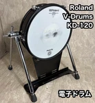 Roland KD-120 V-drums Kick Bass Trigger Used Japan. Fixed Price $281.00.