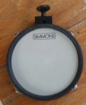 Used Simmons SD600PAD8 Electronic Drum Mesh 8". Fixed Price $32.50.