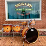 2002 Dw Collector's Series Besse Forest Exotic Super Birdseye Maple Drum Set. Fixed Price $5922.49.