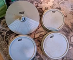 3 Kat Percussion KT1-US 8" Electronic Tom Drum Trigger Pad + 12" Cymbal Lot. Fixed Price $123.45.