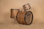 1966 Slingerland Modern Jazz Champagne Sparkle Drum Set. Fixed Price $1951.99.