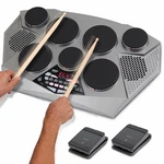 New Pyle Electronic Tabletop Machine - Digital Drumming Kit PTED06. Fixed Price $187.99.
