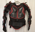 Motorcycle Armor Mesh Jacket With Pads For Dirtbike, Atv Black Size Small. Fixed Price $38.25.