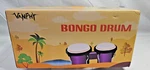 Vanphy Drum Set For Kids Beginners, Adults Natural Bongos. Fixed Price $27.87.