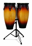 Latin Percussion Lp City Wood Congas 10" & 11" Set - Vintage Sunburst. Fixed Price $399.99.