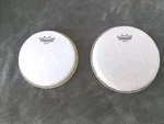 New Remo Nuskyn Gon Bops Bongo Heads Set 7 Inch And 8.5. Fixed Price $79.95.
