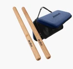 Aeroband Electronic Pocketdrum Set 2MAX Air Sticks Pedals With Case .. Fixed Price $100.00.