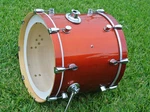 Pdp By Dw X7 Series 22" Orange Sparkle Lacquer Bass Drum 4 Ur Set L605. Fixed Price $359.96.