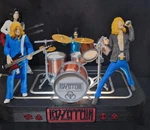 Led Zeppelin English Rock Band Full Set Figures 125MM With Drums Night Light. Fixed Price $66.41.