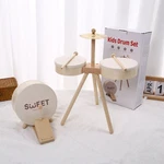 Kids Wooden Drum Set Musical Instrument Toy Educational Percussion. Fixed Price $69.00.