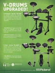 2006 Print Ad Of Roland V-drums V-compact TD-3SW, V-tour TD-6SW Electronic. Fixed Price $9.99.