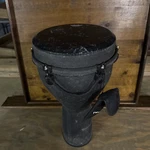Remo Key-tuned Djembe 14-BY-25-INCH Black Earth. Fixed Price $600.00.