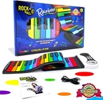 Rock And Roll It - The Original Rainbow Piano. Up Flexible 49 Key New. Fixed Price $32.99.