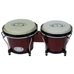 Gp Percussion CB221 Birch 6" & 7" Bongo Drum Set W/ Natural Skin Heads, Wine Red. Fixed Price $59.99.