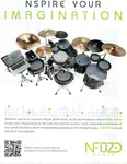 2016 Print Ad Of Nfuzd Nspire Series Electronic Drum Kit. Fixed Price $9.99.