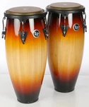 Latin Percussion Aspire Wood Conga Set - Vintage Sunburst. Fixed Price $619.99.