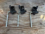 3 Pack Roland MDS-9 MDS-4 Tom Clamps Cymbal Rack Mounts. Fixed Price $29.99.