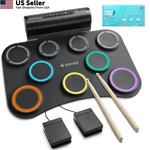 Donner Electric Drum Pad, 9 Pads Electronic Set DED-20 Se,. Fixed Price $120.66.