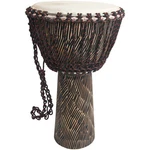 Mid-east Rope Tuned Sheesham Djembe With Goatskin Head. Fixed Price $260.00.