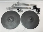 Two Roland CY14C Crash V-cymbal Drum Trigger CY-14C Mounts. Fixed Price $265.99.