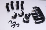 Cable Clips For Roland V-drum Mds & Yamaha Full Set Of 16 / 4 Each Size. Blk. Fixed Price $26.00.