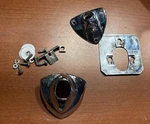 Vintage 60S/70S Premier Chrome Center Mount For Toms On Bass Drum. Fixed Price $33.48.