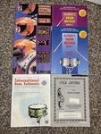 And Drumset Music Lot - Alfred Hal Leonard Rudiments Method Books. Fixed Price $35.00.