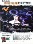 2007 Print Ad Of Roland V-drums Electronic Thomas Lang Clinic Tour. Fixed Price $9.99.