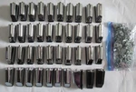 Lot Of 40 Pieces-pearl Export Bass Drum LUGS-1980'S/1990'S. Fixed Price $77.00.
