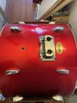 Groove Percussion 22X16 Bass Drum Candy Red No Lug Screw,claws, Rings Or Heads. Fixed Price $69.00.