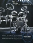 2009 Print Ad Of Roland V-drums TD-20SX V-pro Electronic Kit. Fixed Price $9.99.