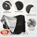 Gasadar Drum Set Dust Cover Water-resistant Black 108"X80". Fixed Price $40.99.