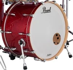 Pearl Masters Maple Complete Vermilion Sparkle 24X14" Bass Kick Drum No Mount. Fixed Price $1546.99.